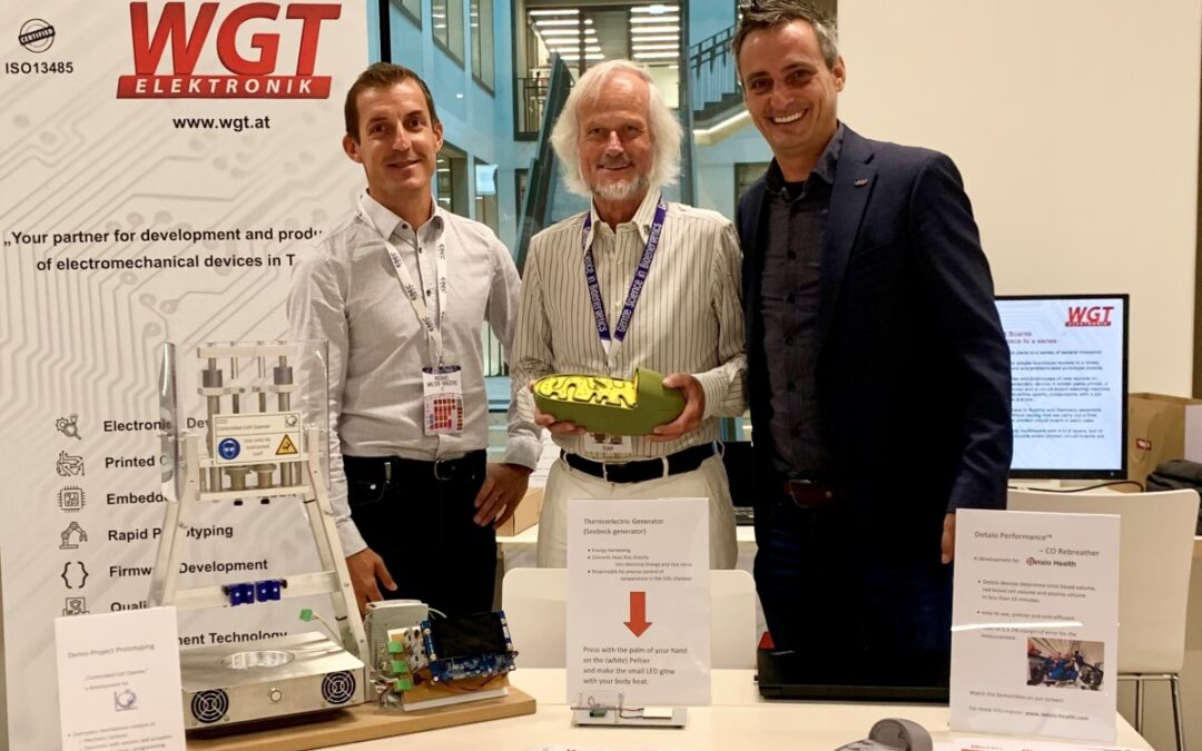 WGT Präsentationsstand auf der EBEC 2024